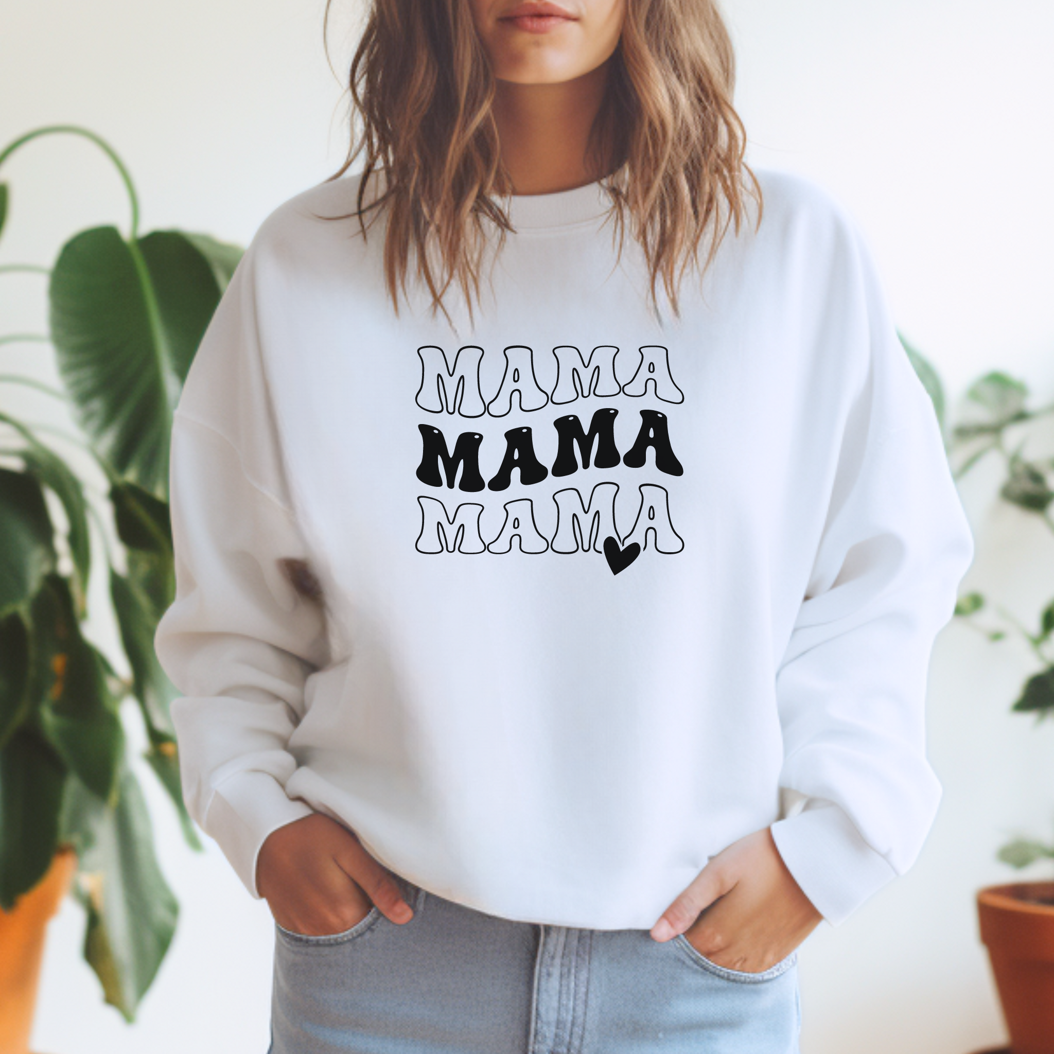 Mama Stacked Sweater