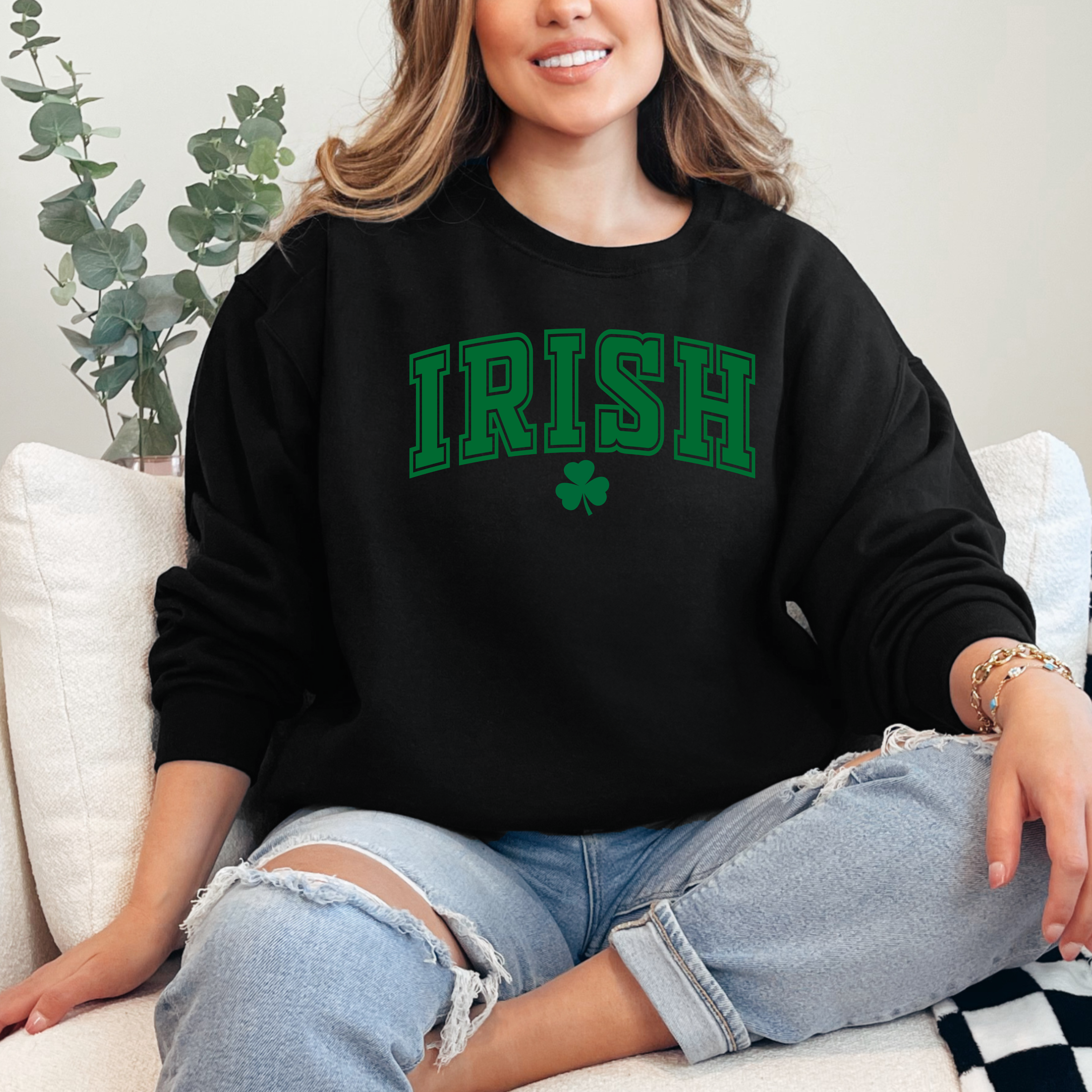 Green Irish Sweater