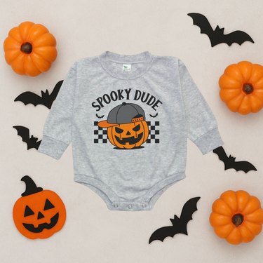 Spooky Dude Bubble Romper