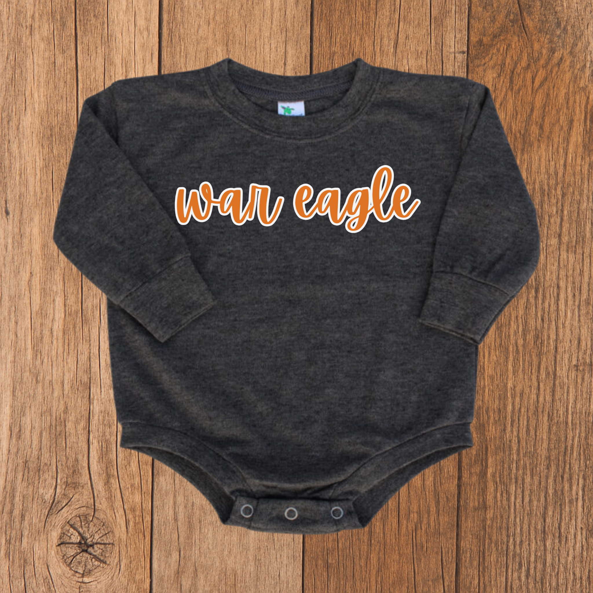 Auburn War Eagle Bubble Romper
