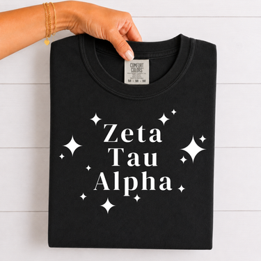 Zeta Tau Alpha Stars T-Shirt