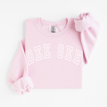 Dee Gee Varsity White Letters Sweater