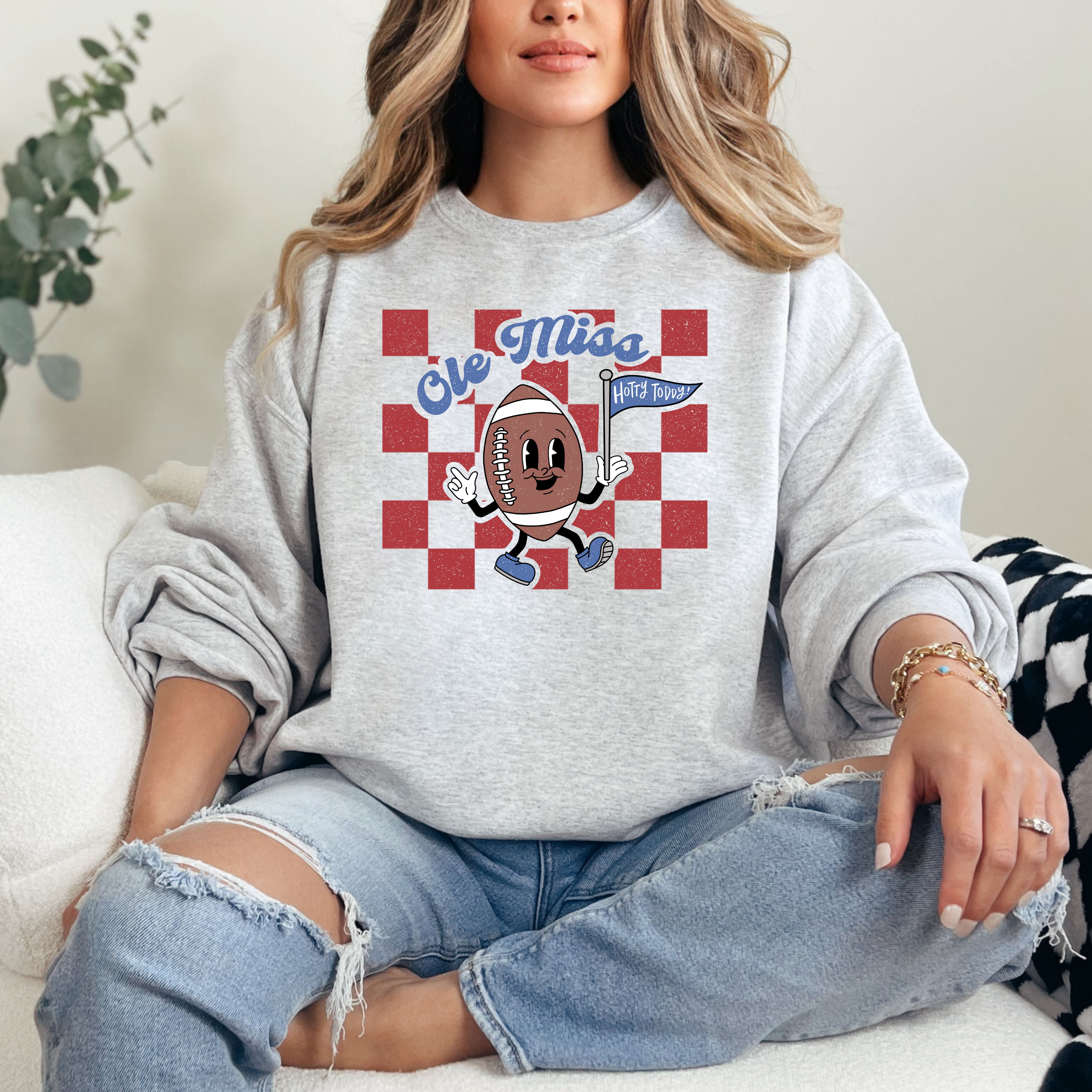 Retro Ole Miss Sweater