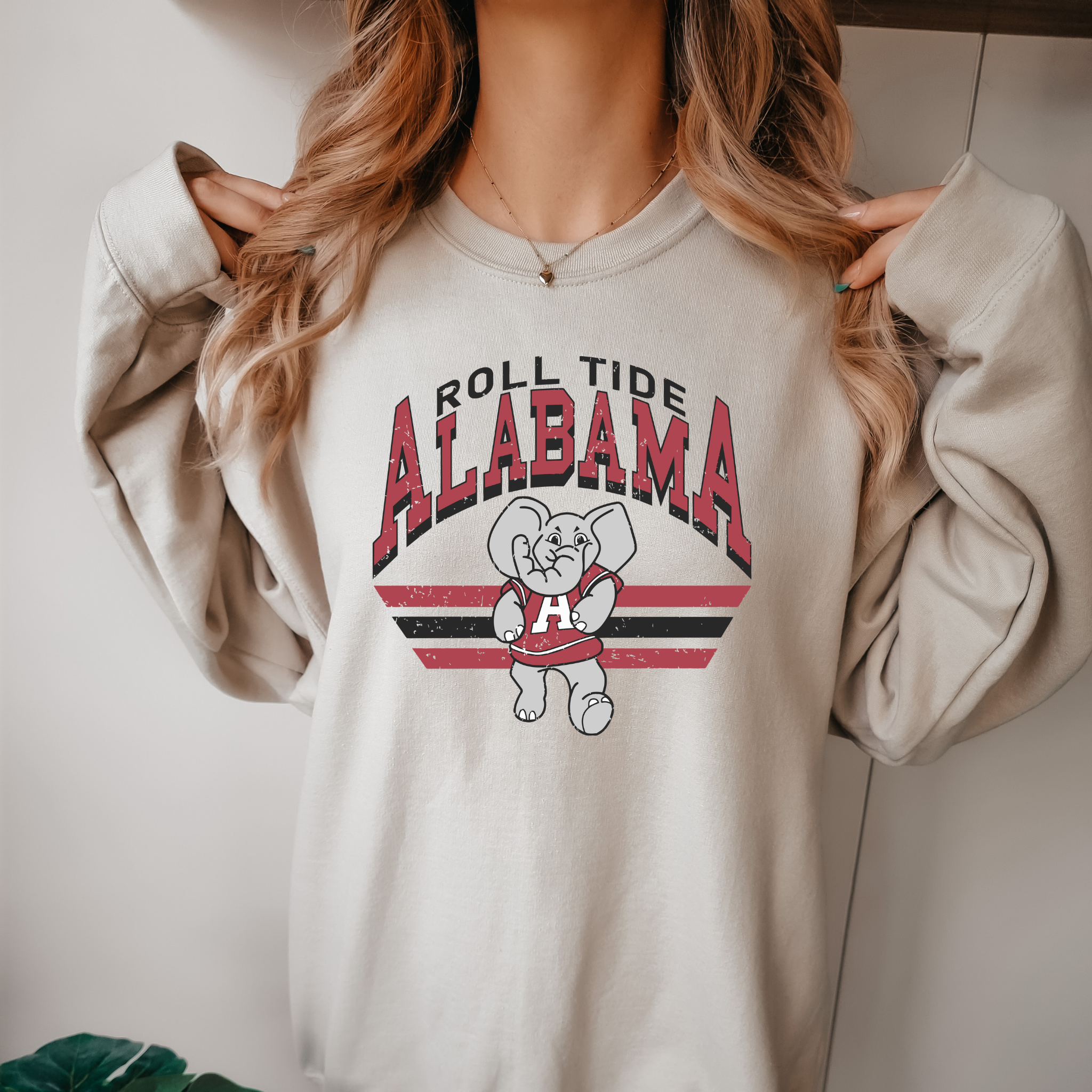 Retro Alabama Football Sweater