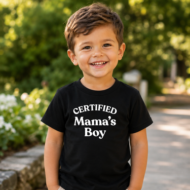 Certified Mama’s Boy Toddler T-Shirt