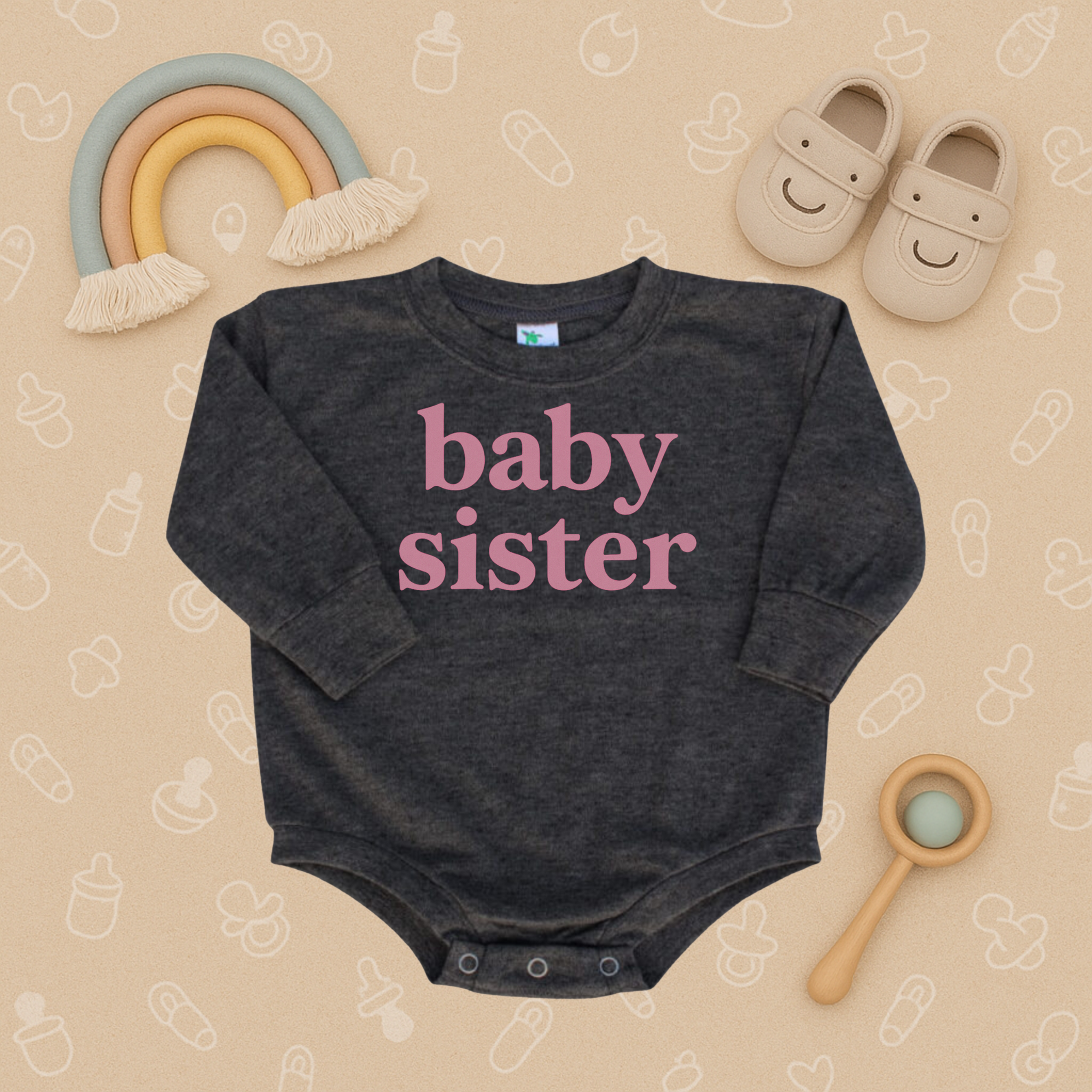 Baby Sister Bubble Romper