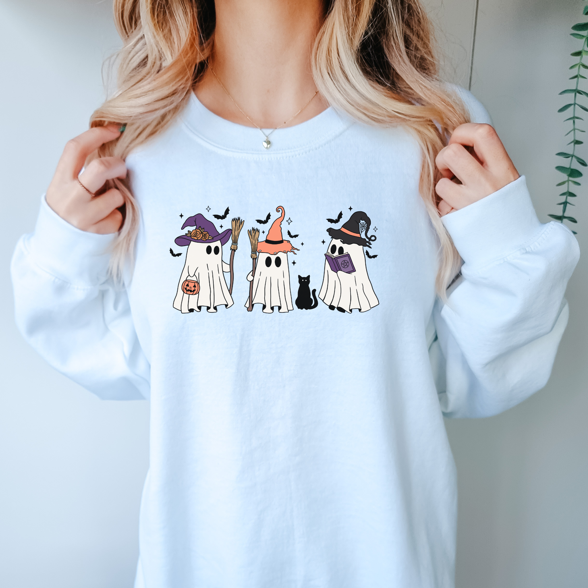 Witchy Ghosts Sweater