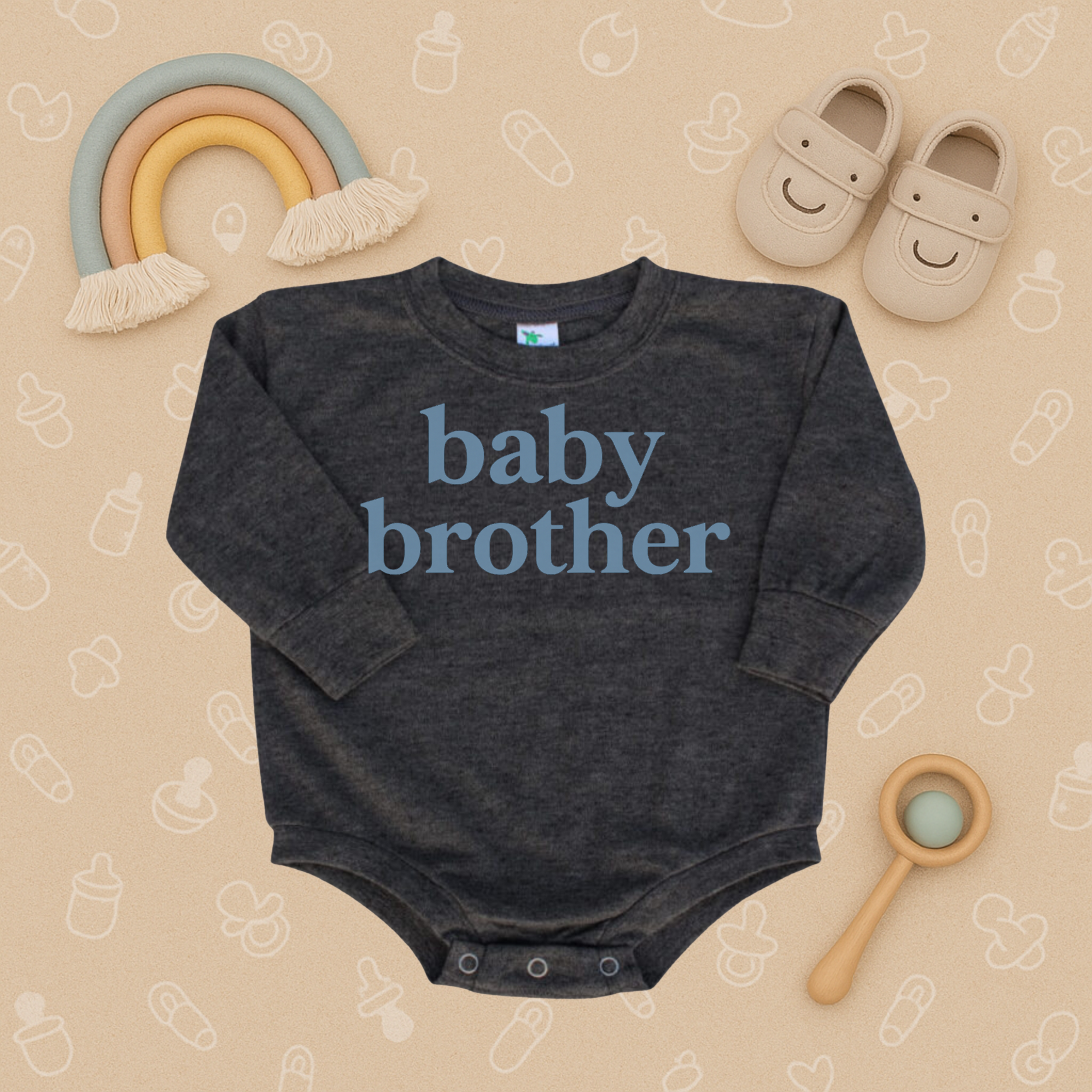 Baby Brother Bubble Romper