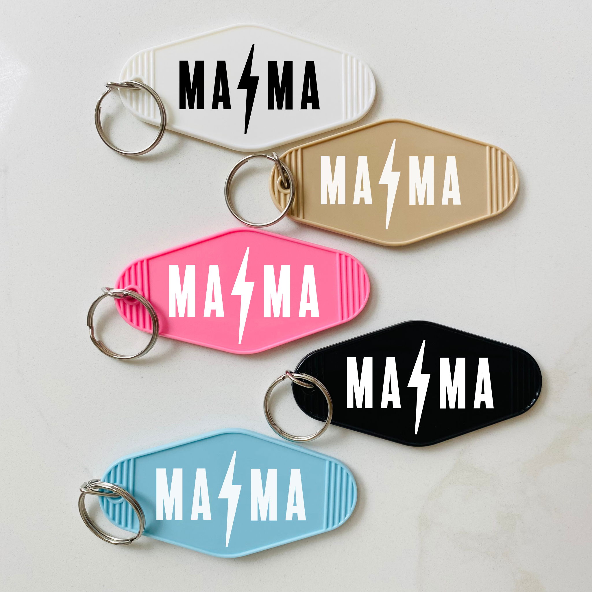 Lightning Mama Motel Keychain