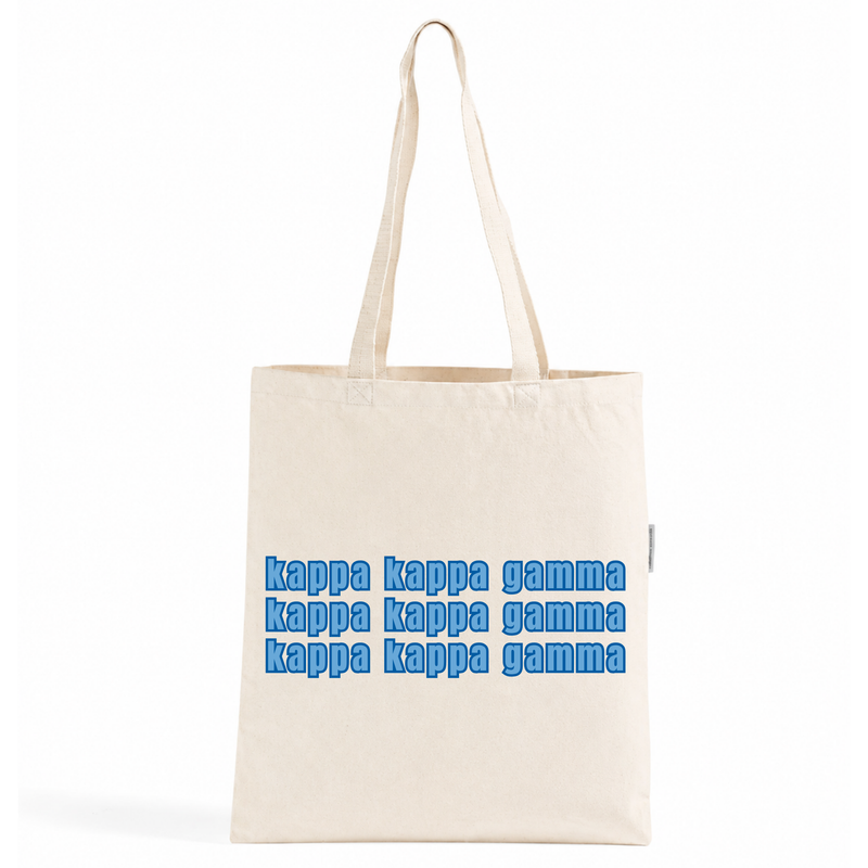 Kappa Kappa Gamma Triple Tote Bag