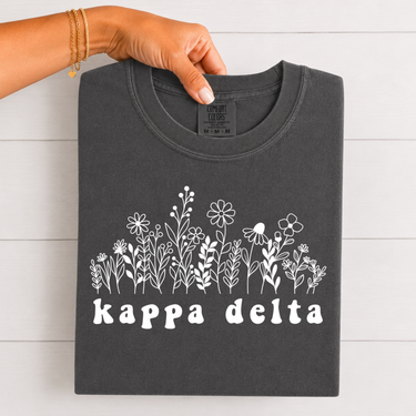 Kappa Delta Flowers T-Shirt