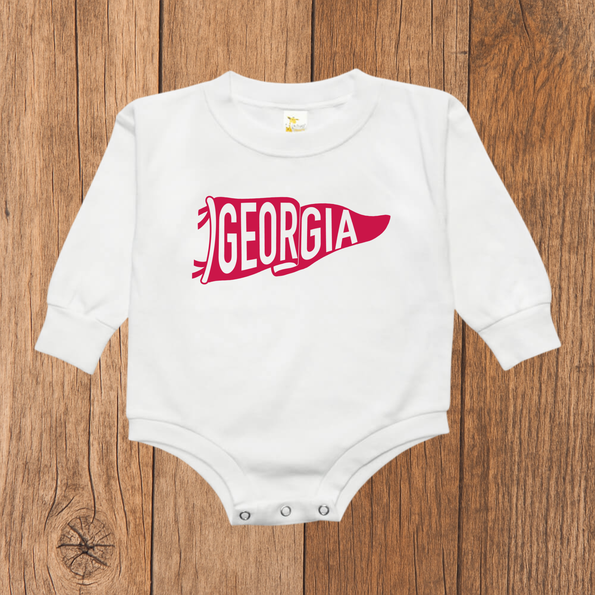 Georgia Pennant Bubble Romper