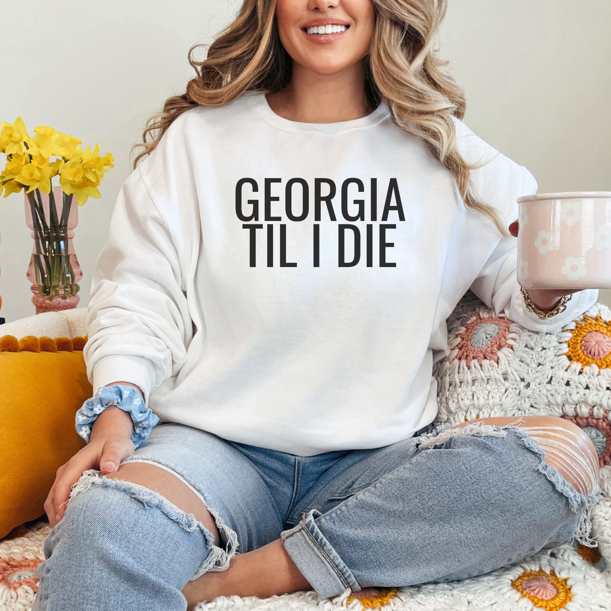Georgia Til I Die Sweater