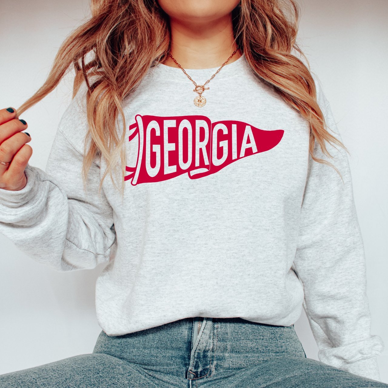 Georgia Pennant Sweater