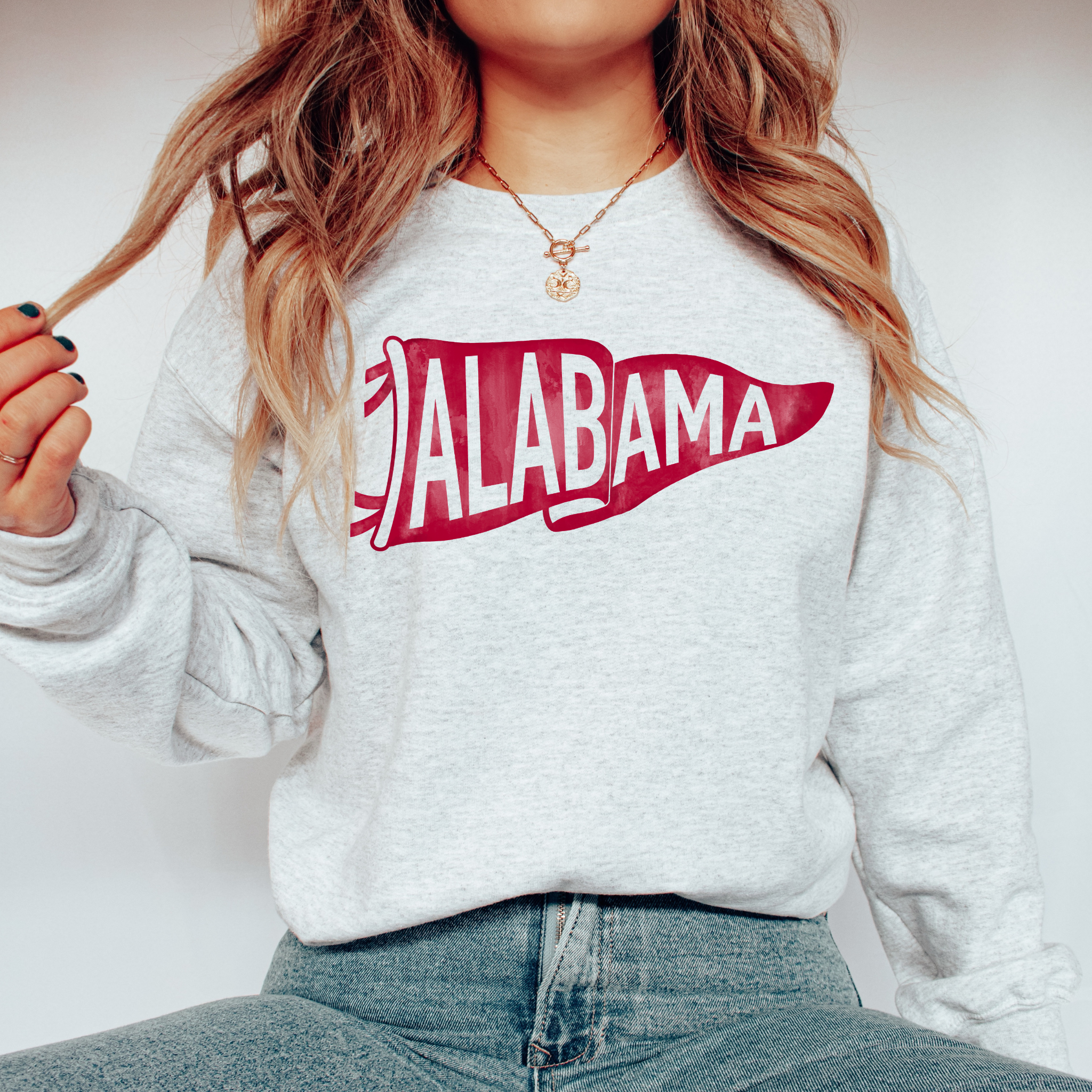 Alabama Pennant Sweater