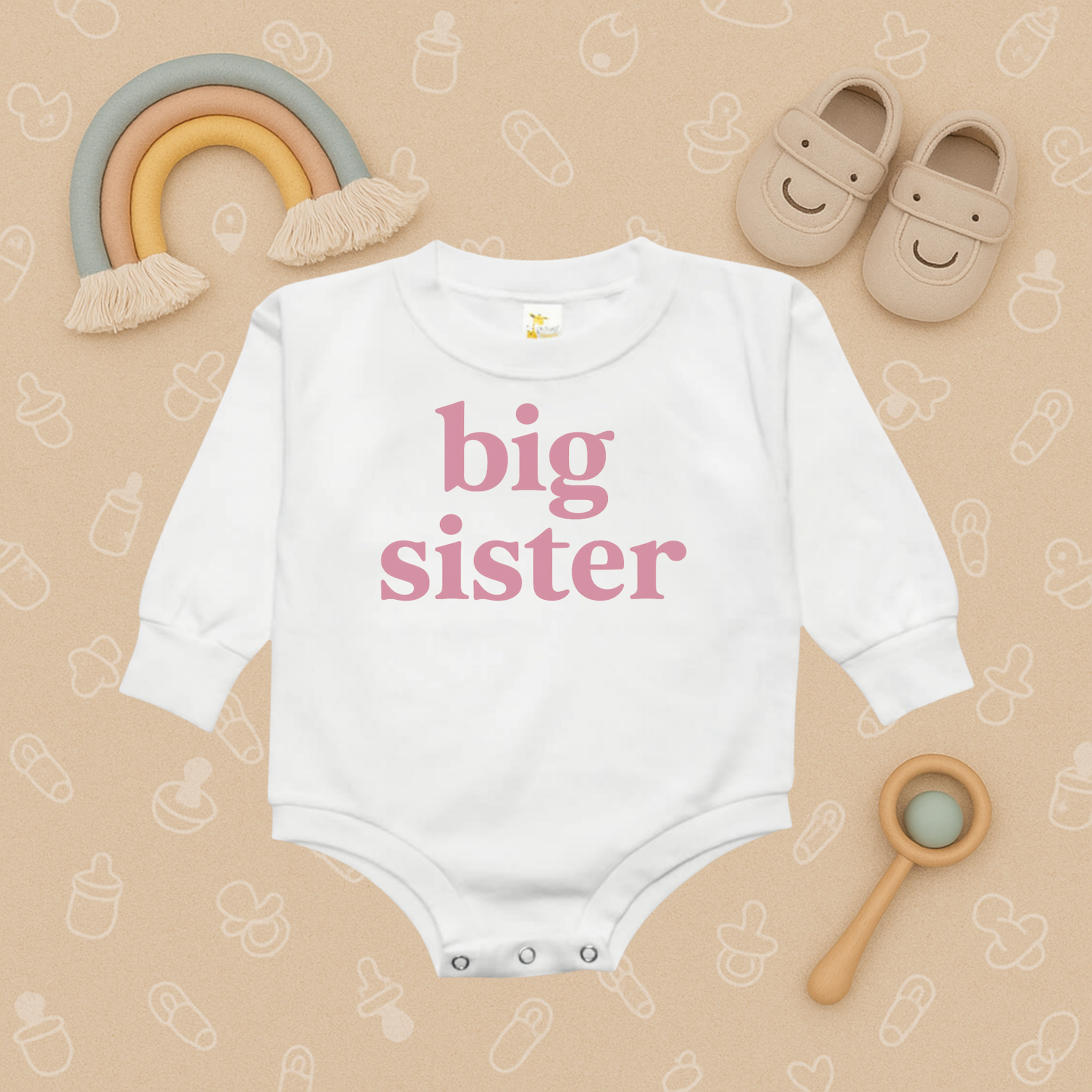Big Sister Bubble Romper