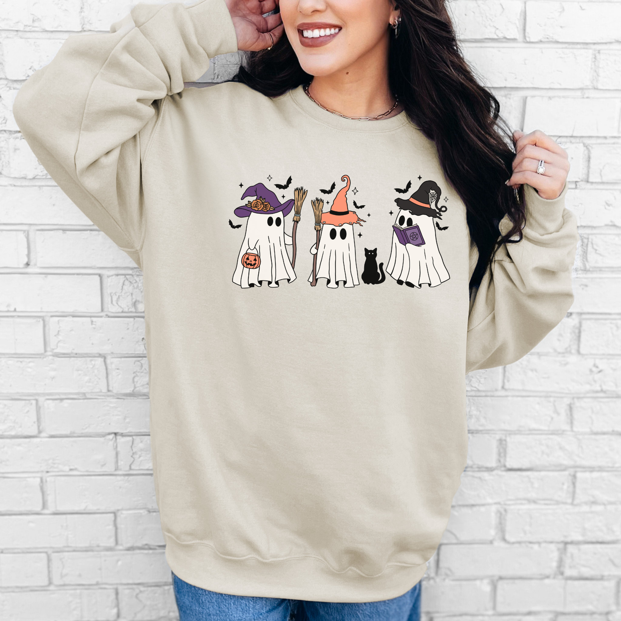 Witchy Ghosts Sweater