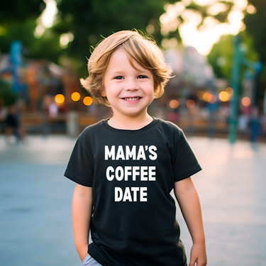 Mama's Coffee Date Toddler T-Shirt