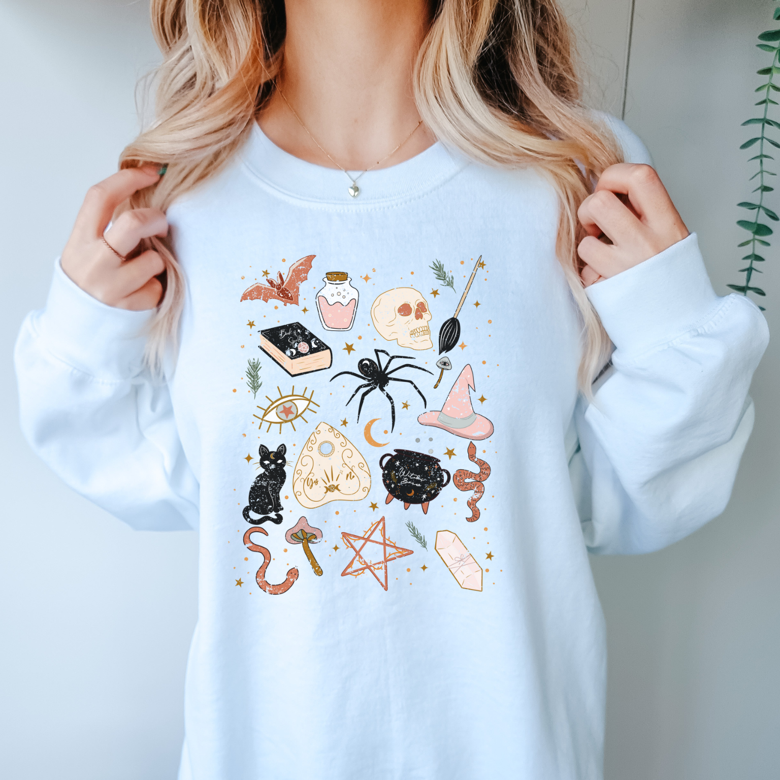 Witchy Halloween Sweater