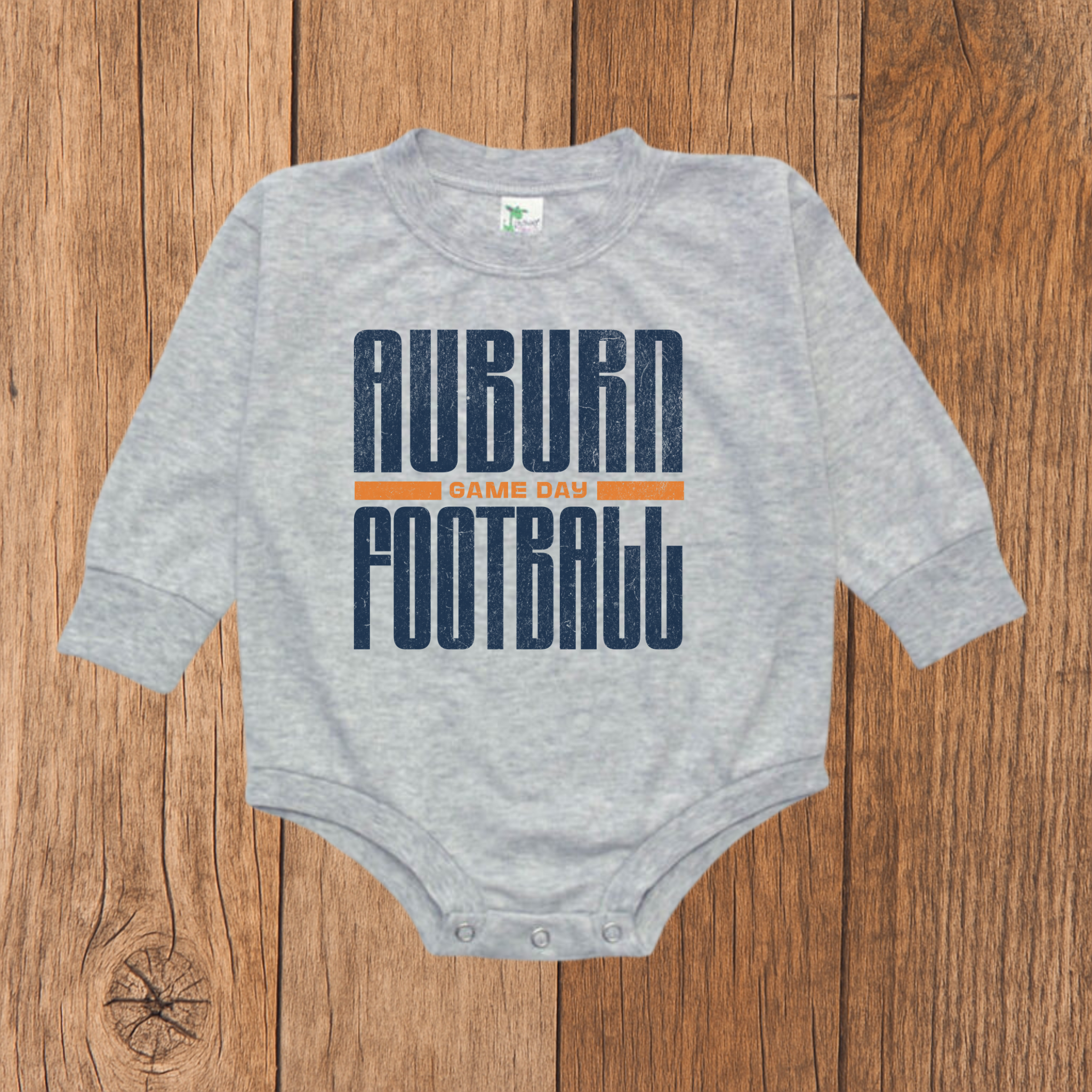 Auburn Football Game Day Bubble Romper