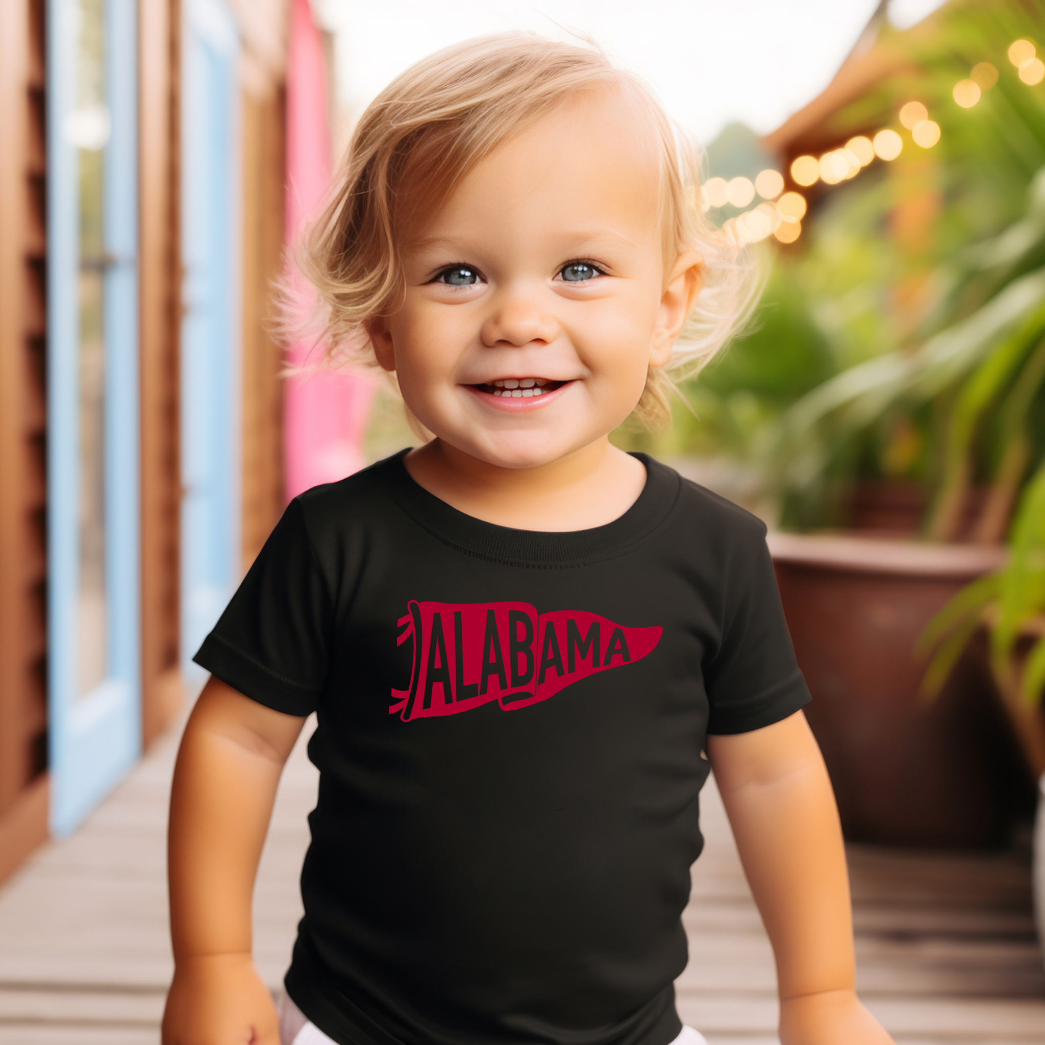 Alabama Pennant Toddler T-Shirt