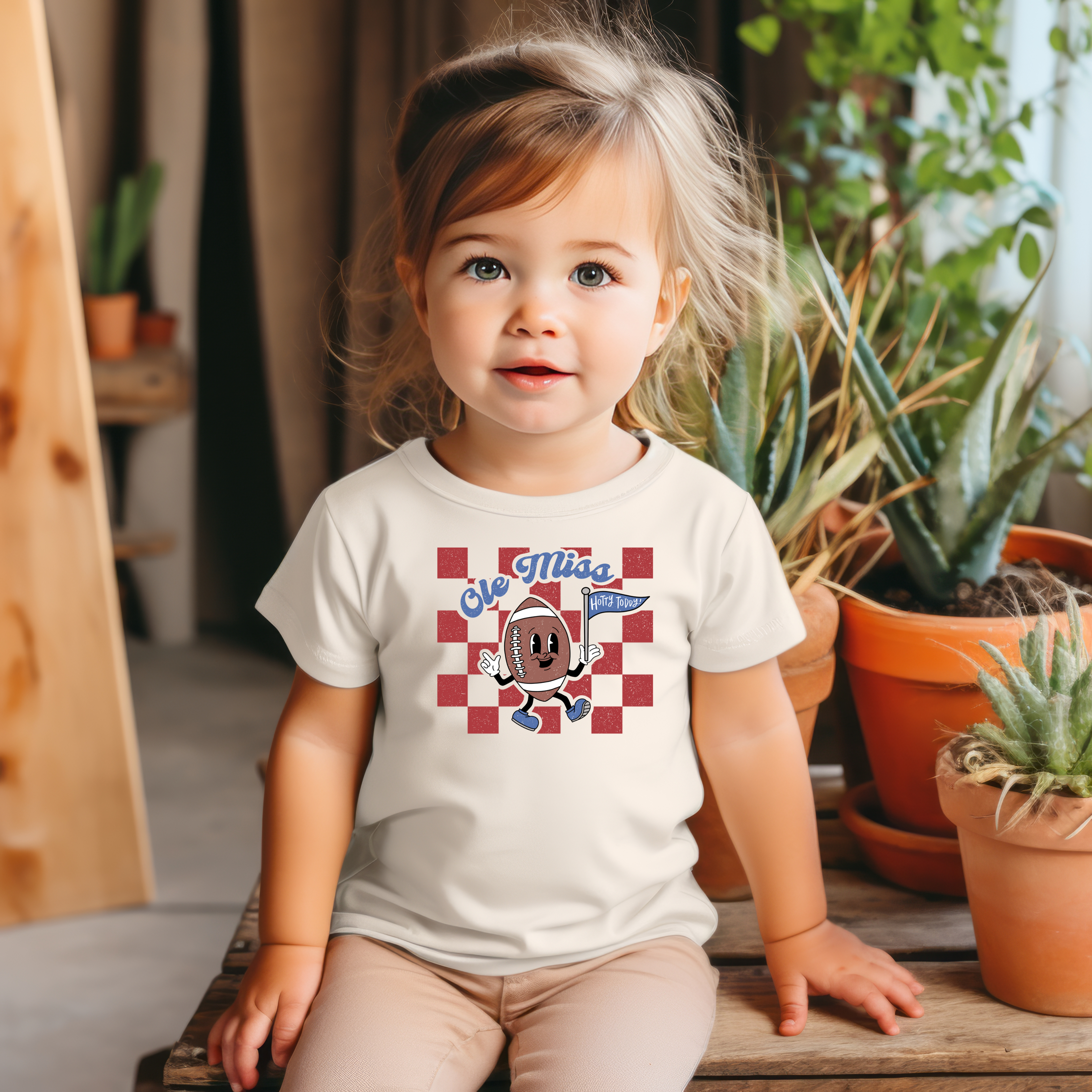 Retro Ole Miss Toddler T-Shirt