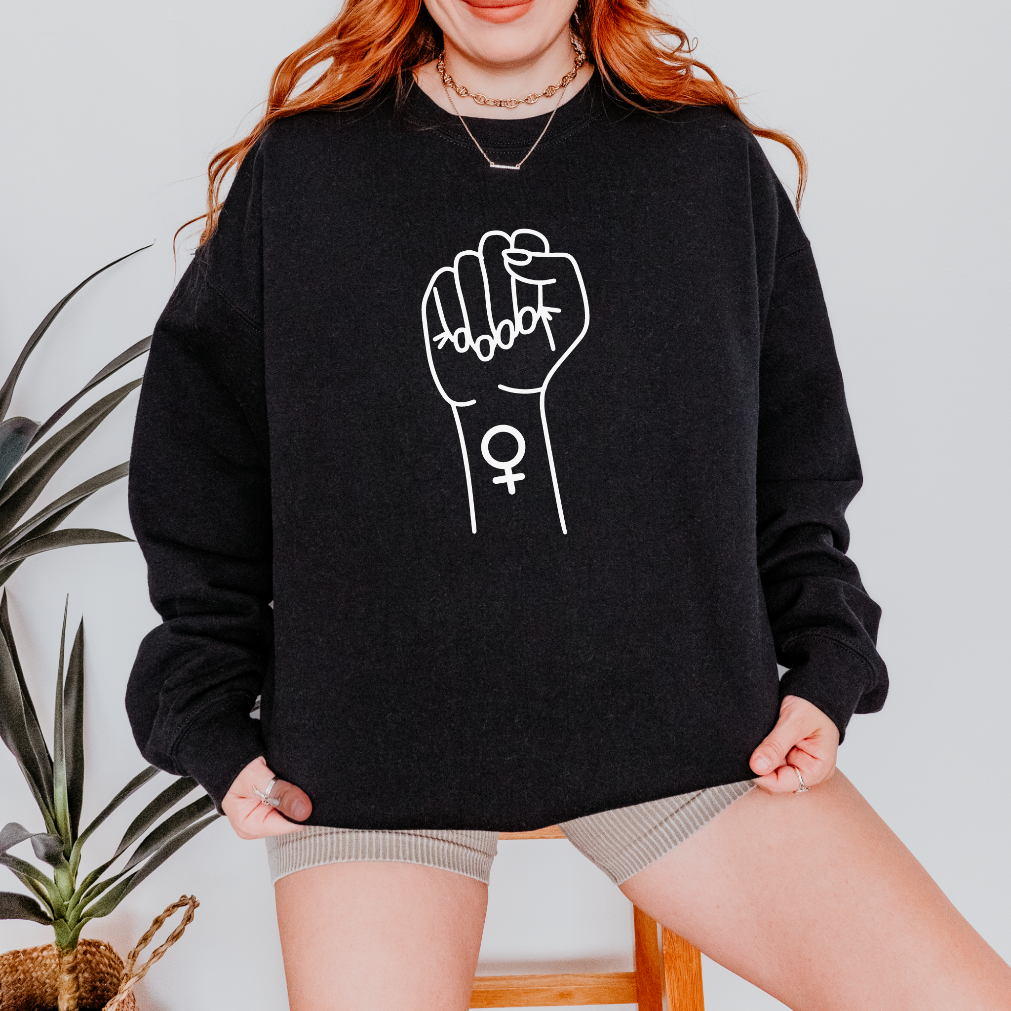 Female Rise Up Sweater