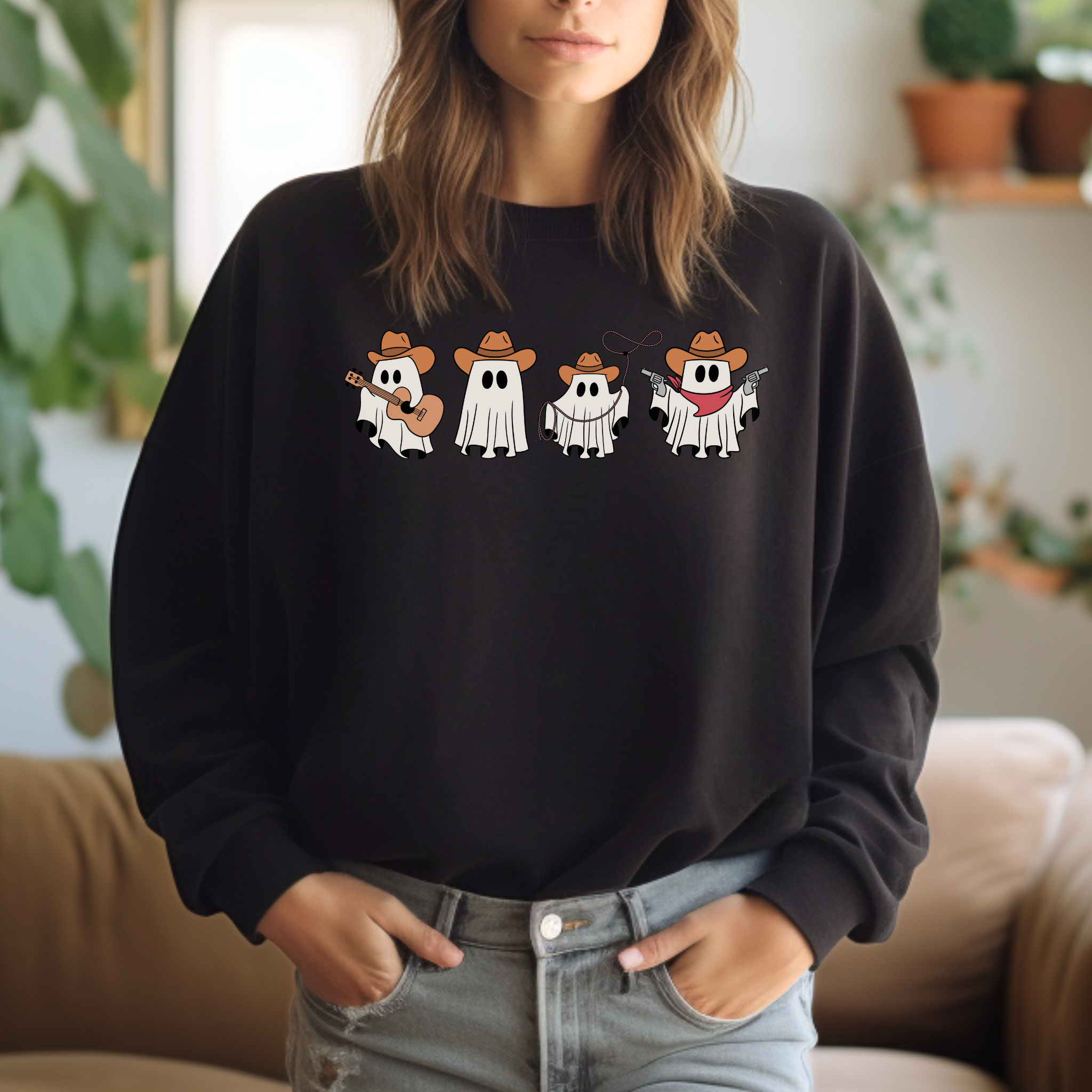 Cowboy Ghosts Sweater