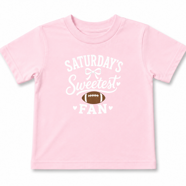 Saturday's Sweetest Fan Toddler T-Shirt