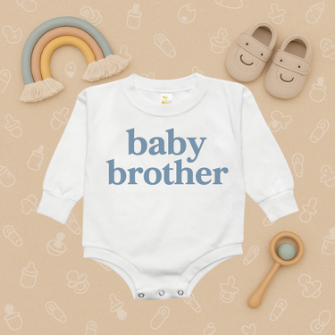 Baby Brother Bubble Romper