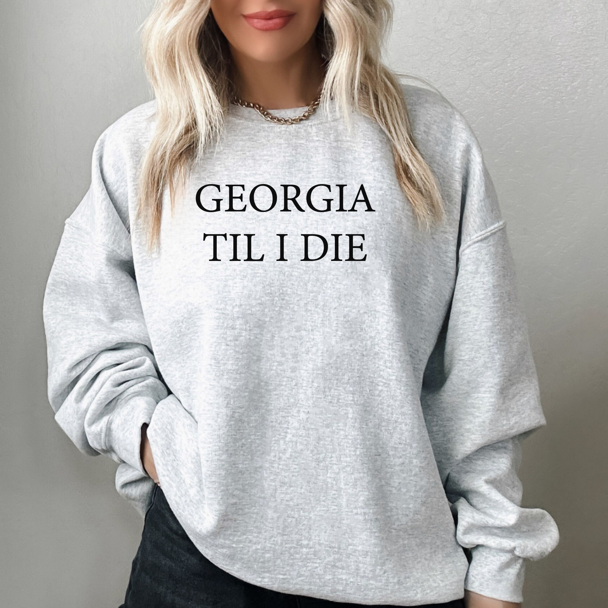 Georgia Til I Die Sweater