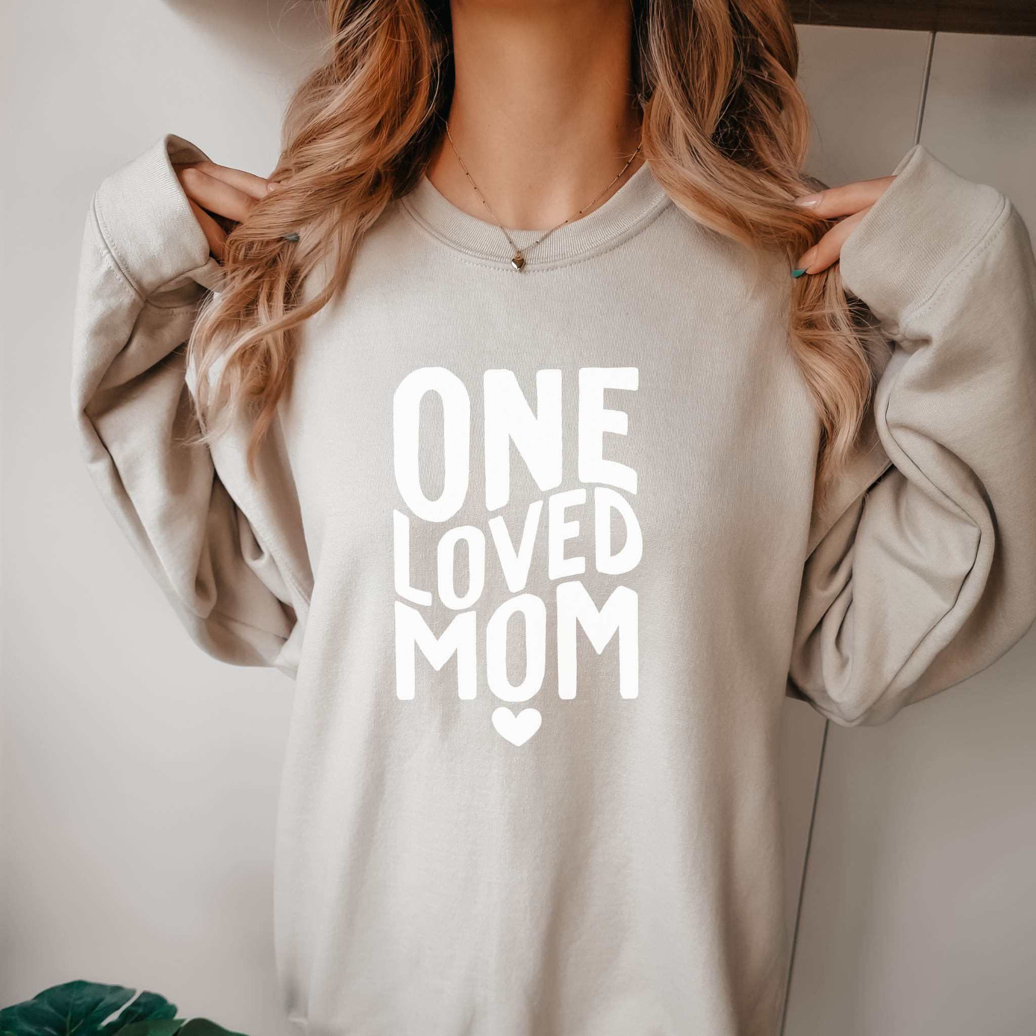 One Loved Mom Sweater