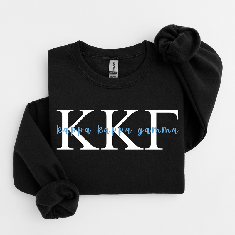 Kappa Kappa Gamma Classic Letters Sweater