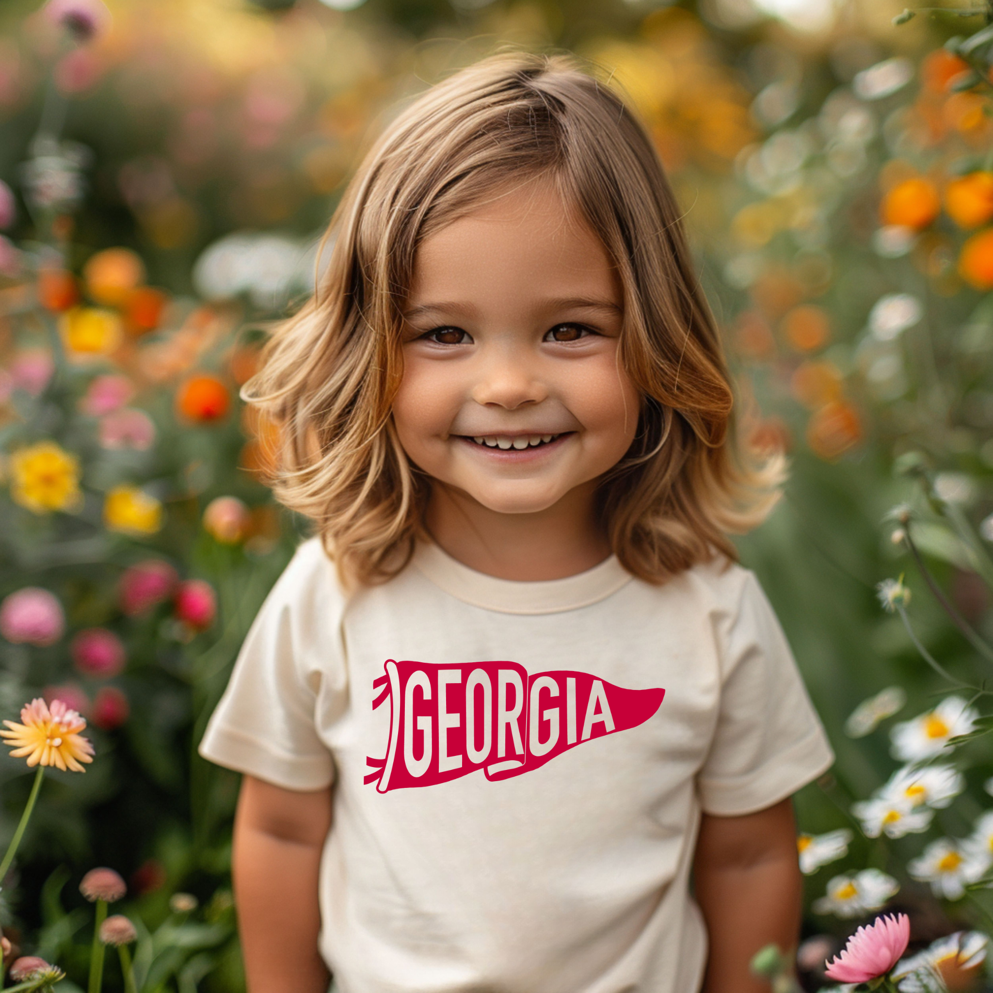 Georgia Pennant Toddler T-Shirt