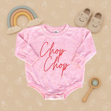 Chop Chop Bubble Romper