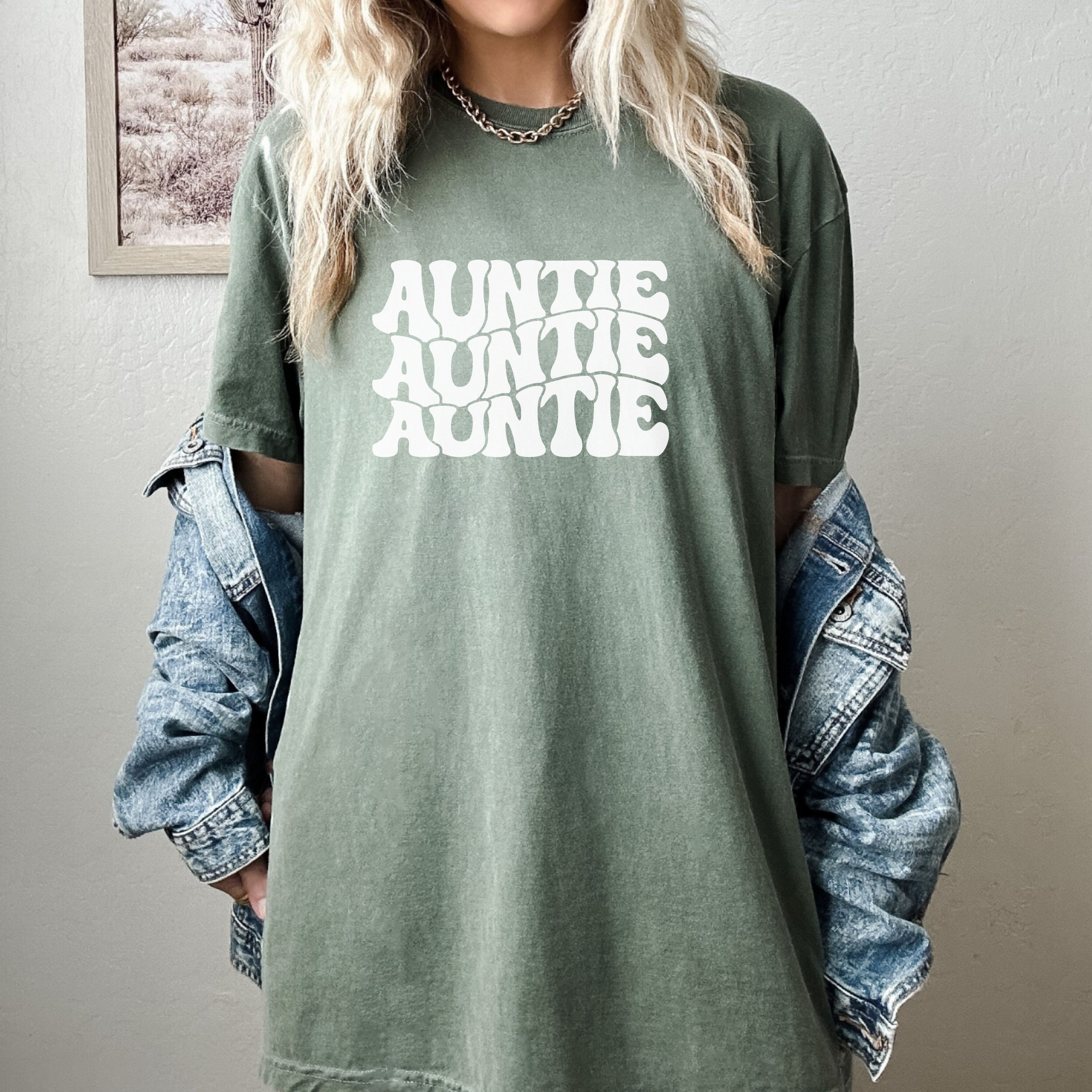 Auntie Stacked T-Shirt