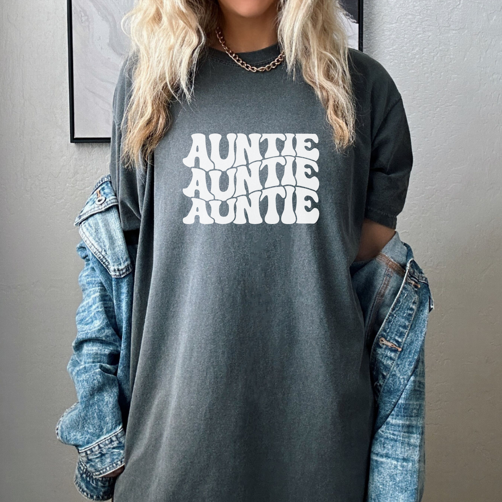 Auntie Stacked T-Shirt