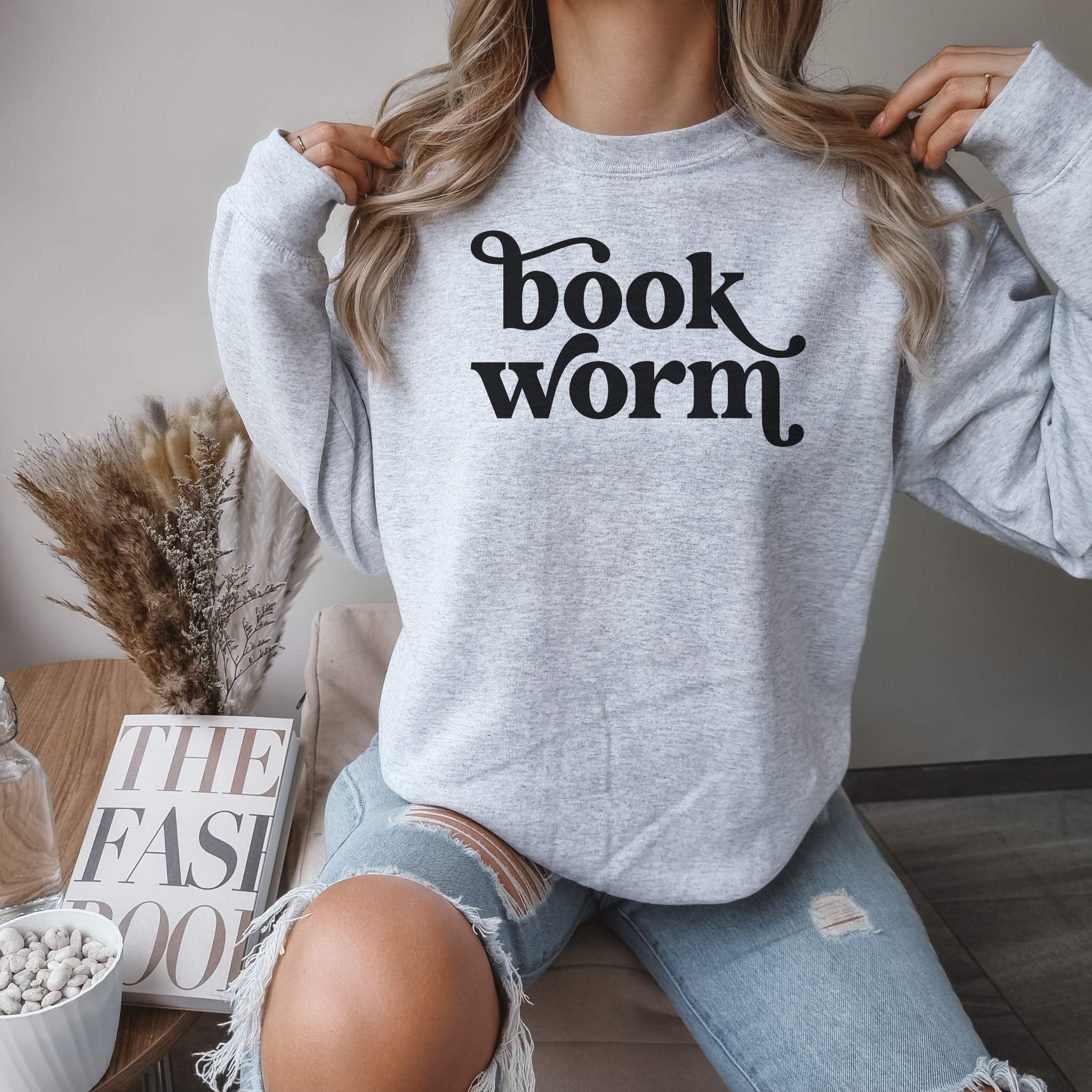 Book Worm Sweater