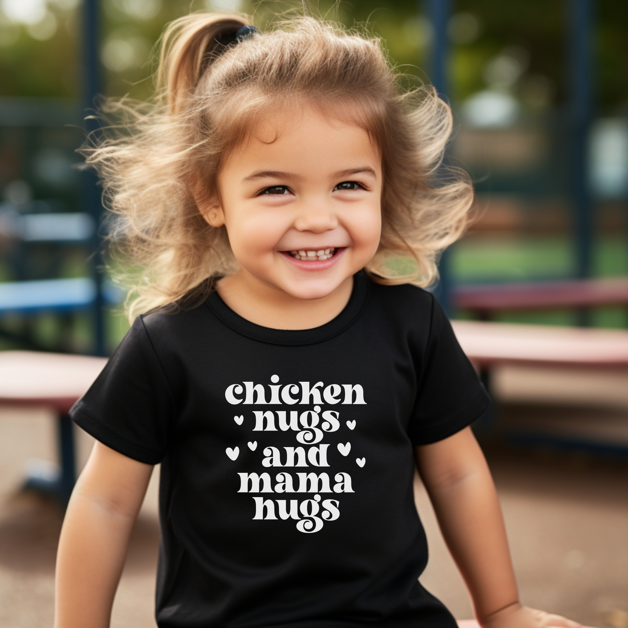 Chicken Nugs and Mama Hugs T-Shirt