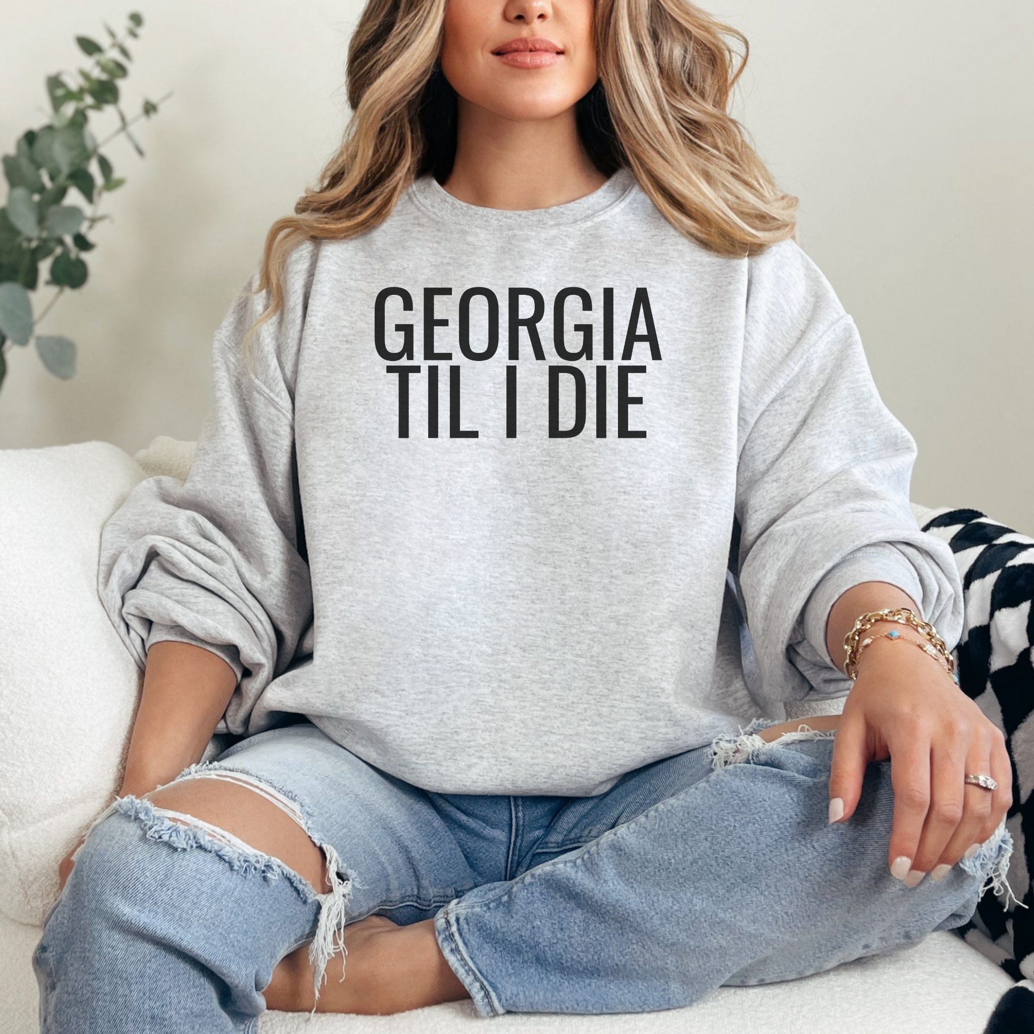 Georgia Til I Die Sweater