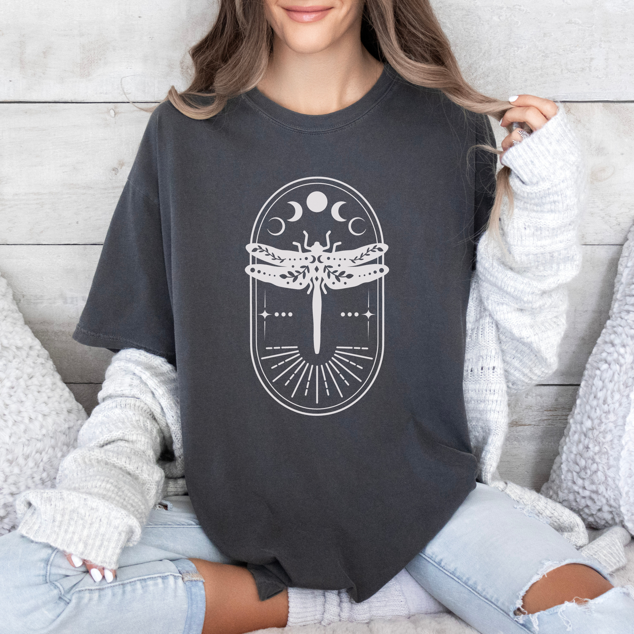 Dragonfly Illustration T-Shirt