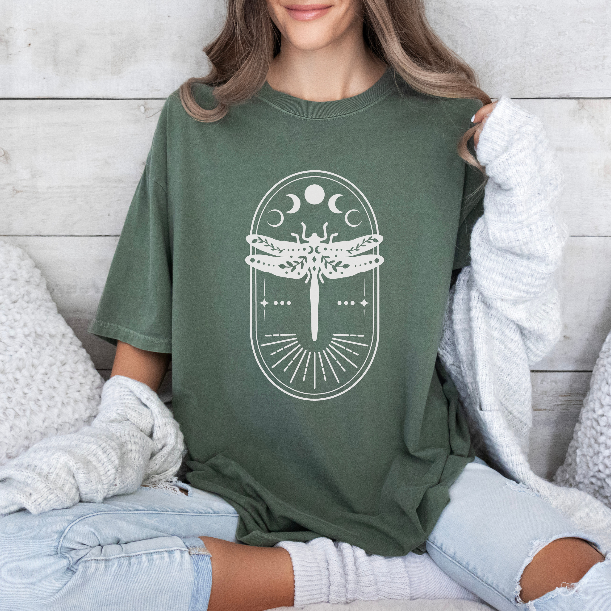 Dragonfly Illustration T-Shirt