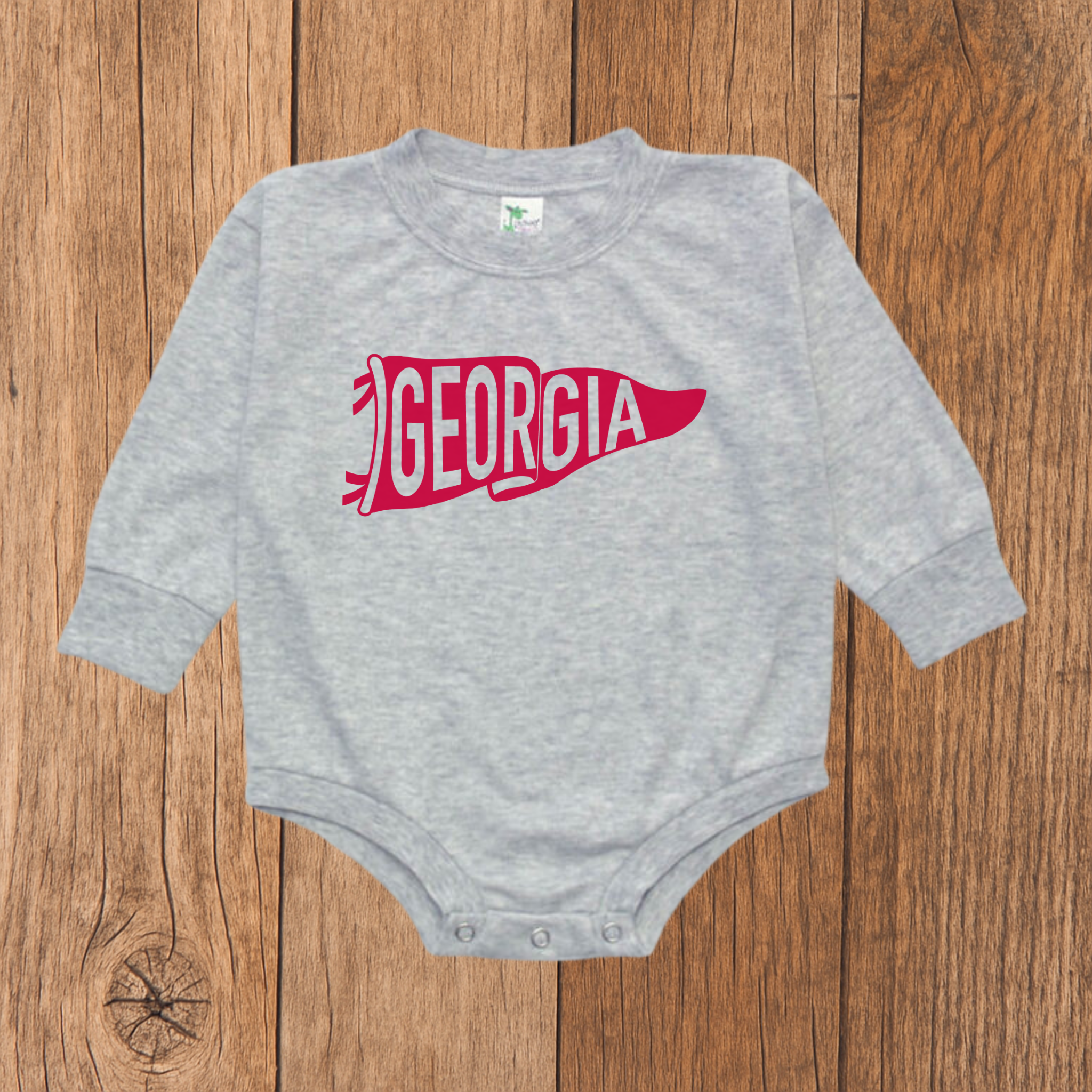 Georgia Pennant Bubble Romper