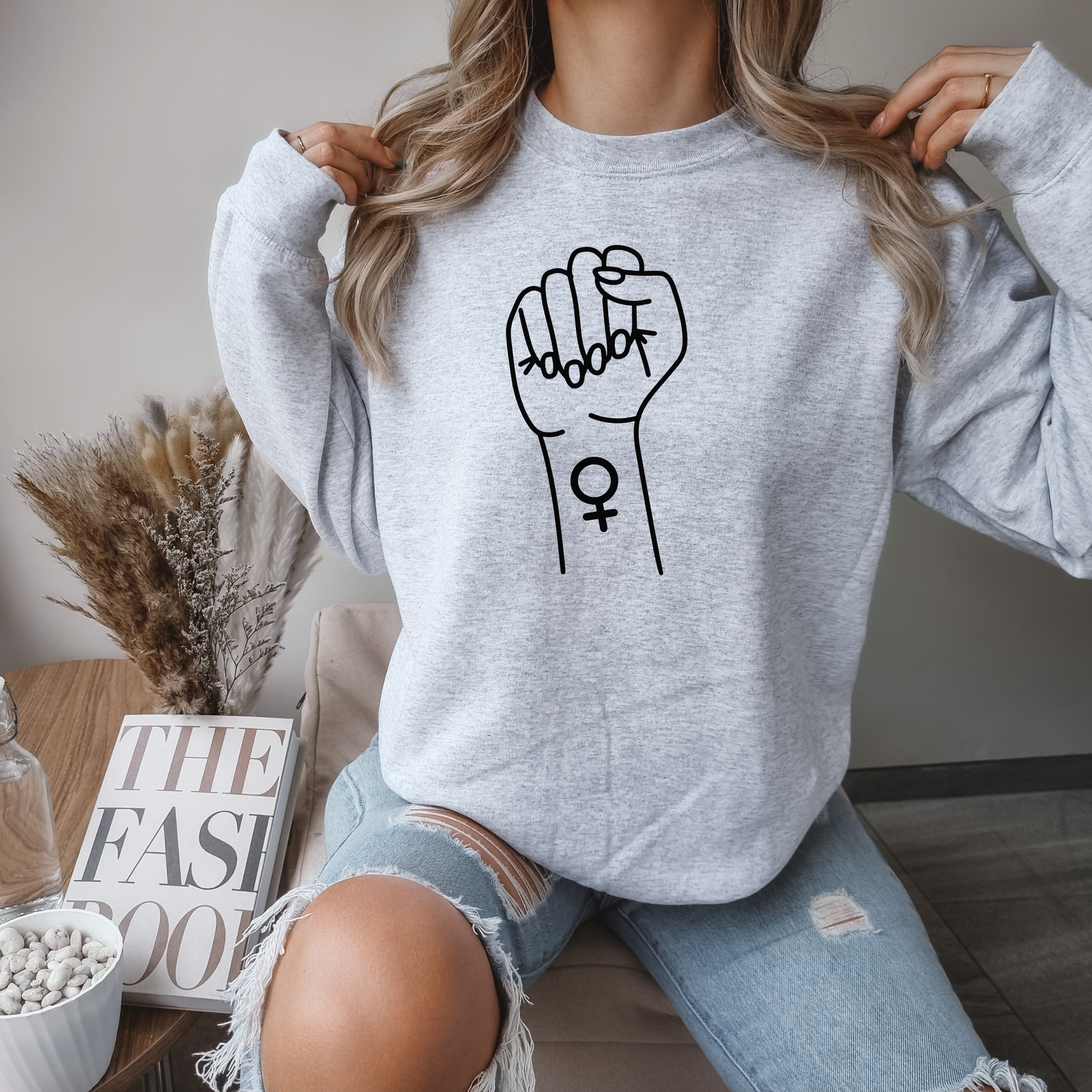 Female Rise Up Sweater