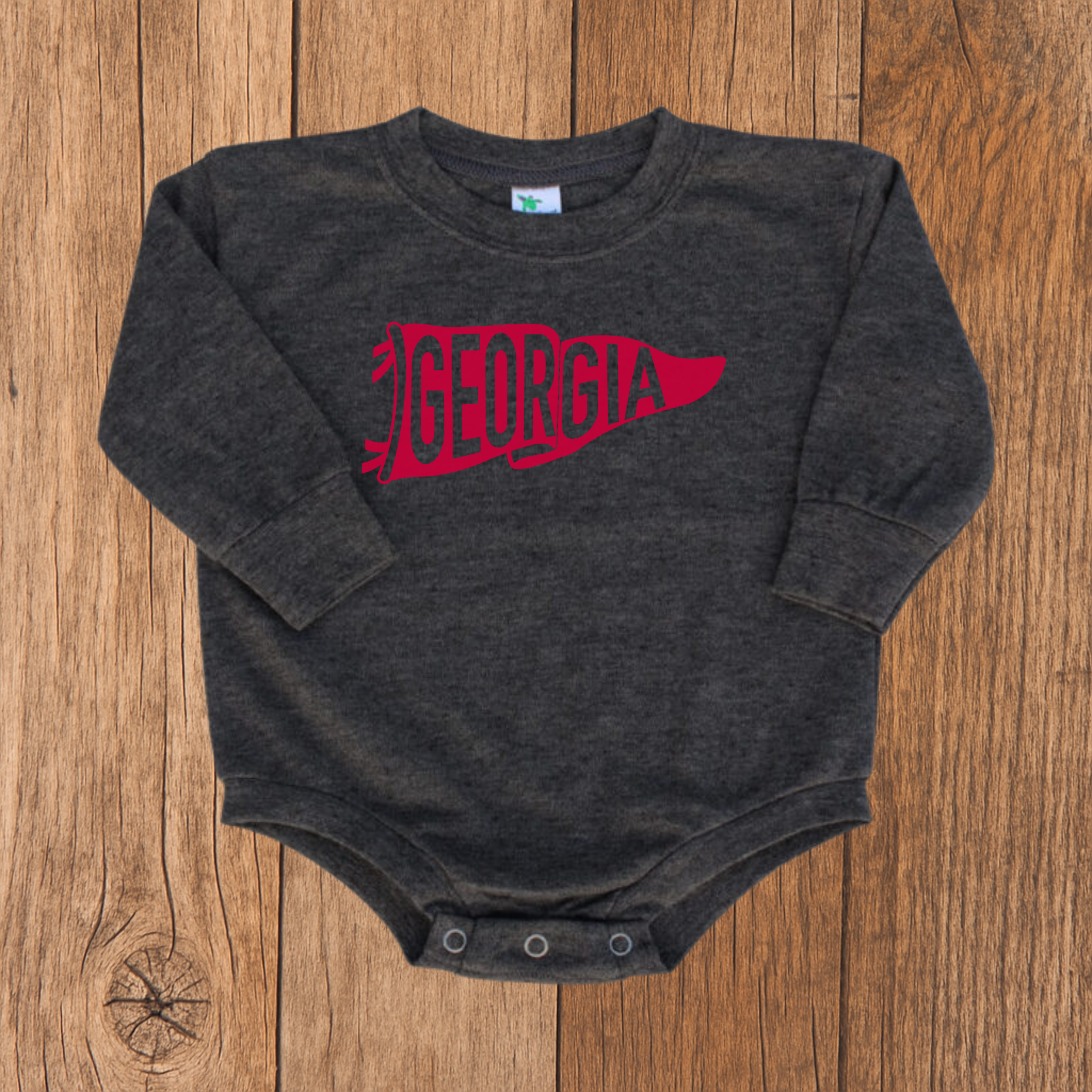 Georgia Pennant Bubble Romper