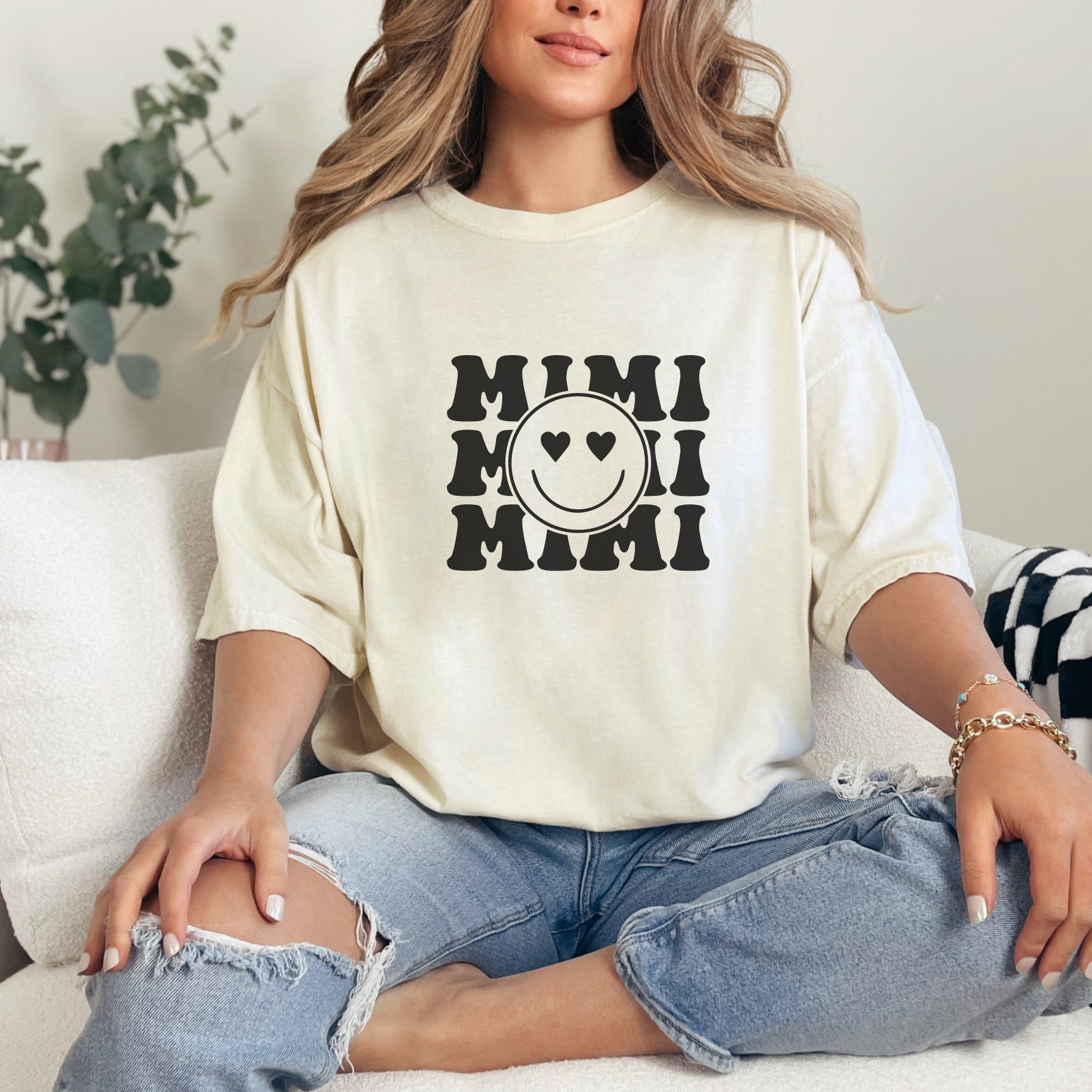 Mimi Smiley Face T-Shirt