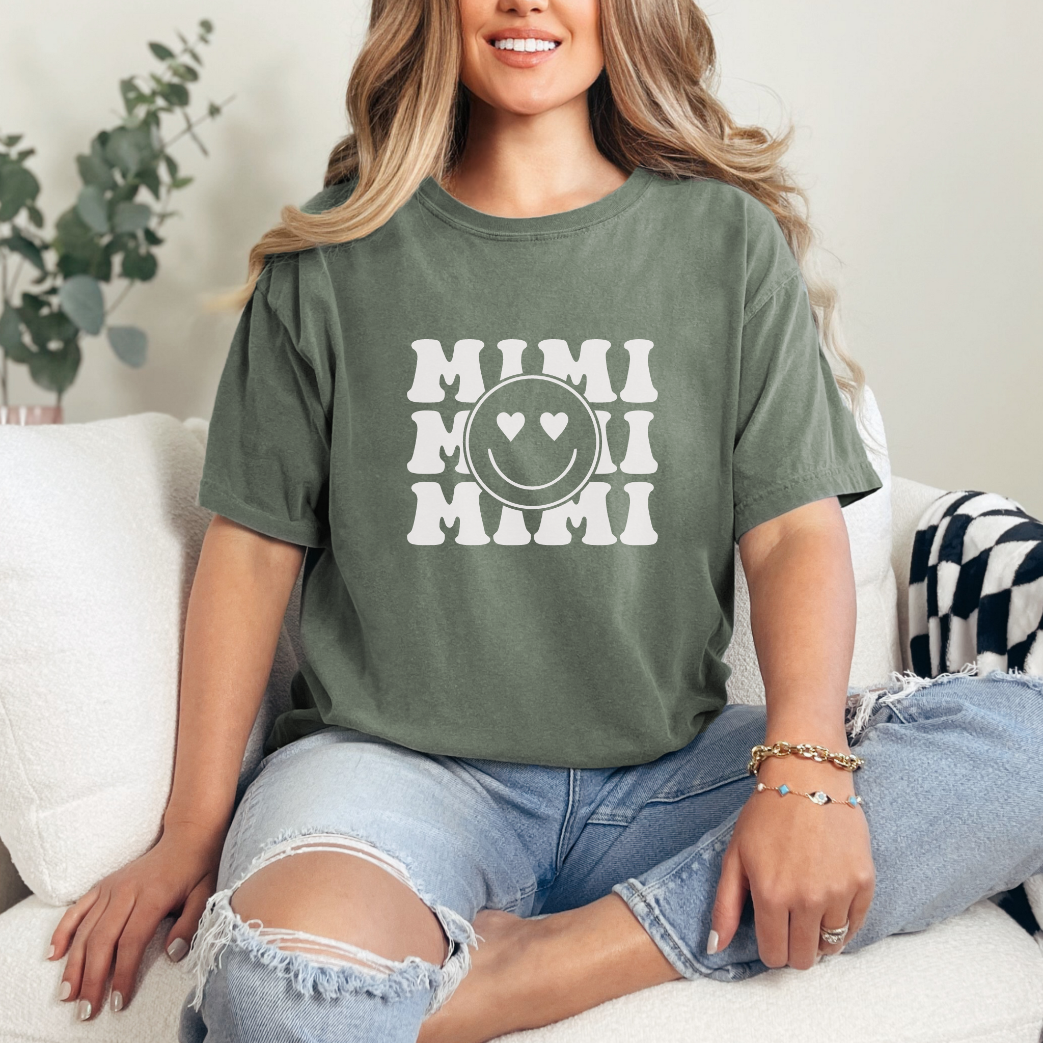 Mimi Smiley Face T-Shirt