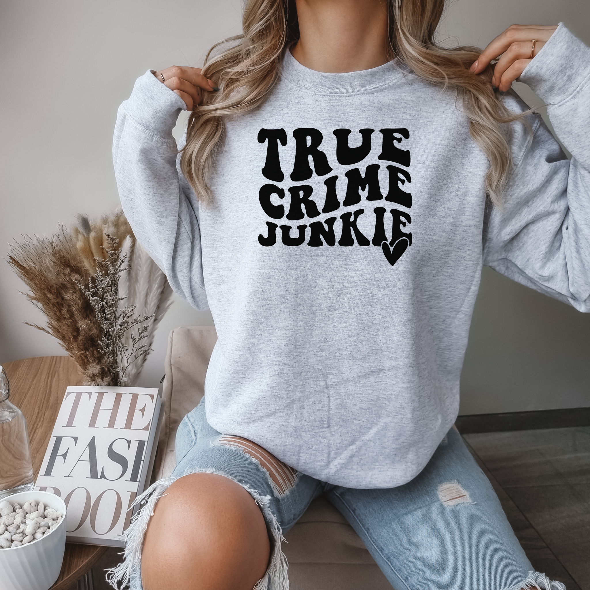 True Crime Junkie Sweater