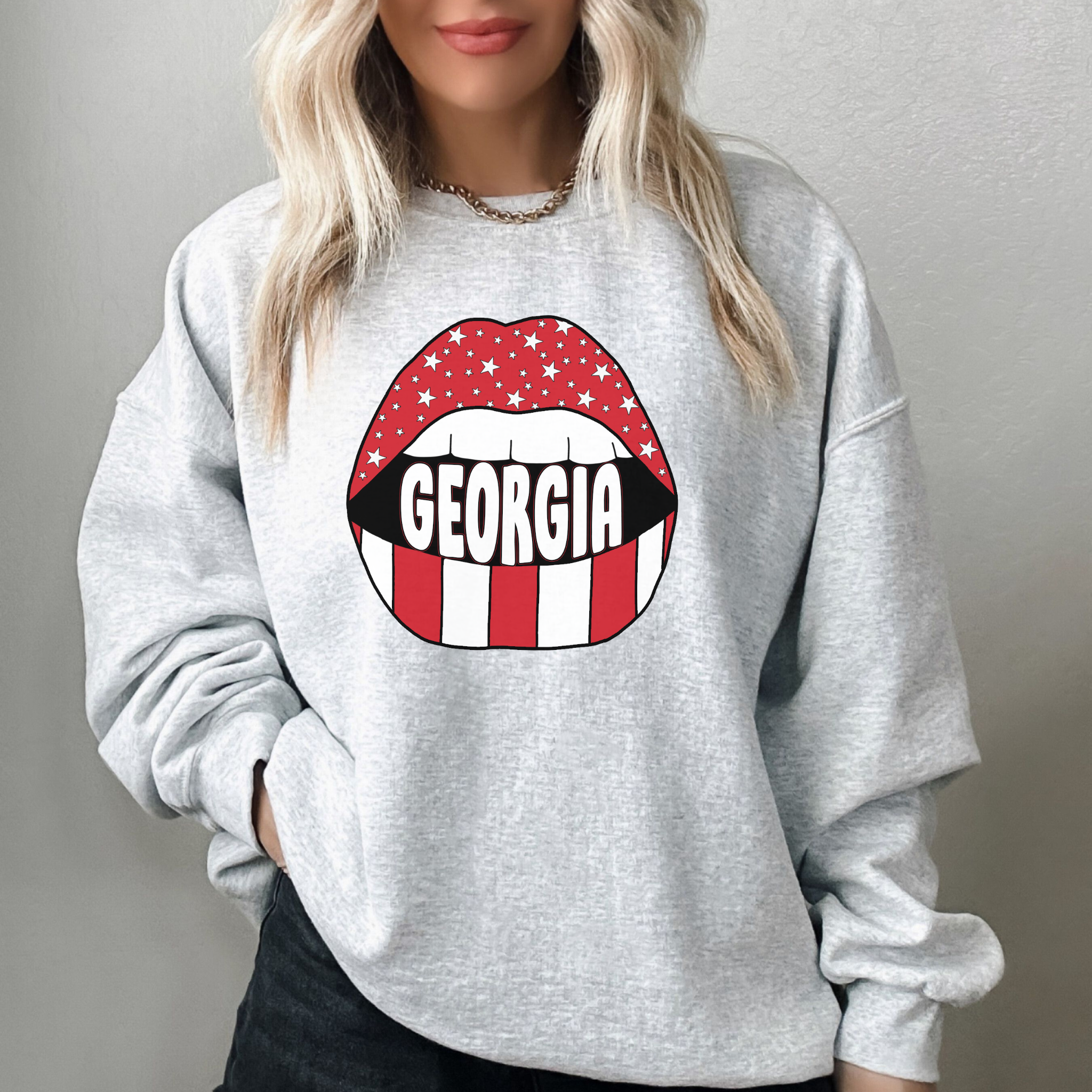 UGA Lips Sweater