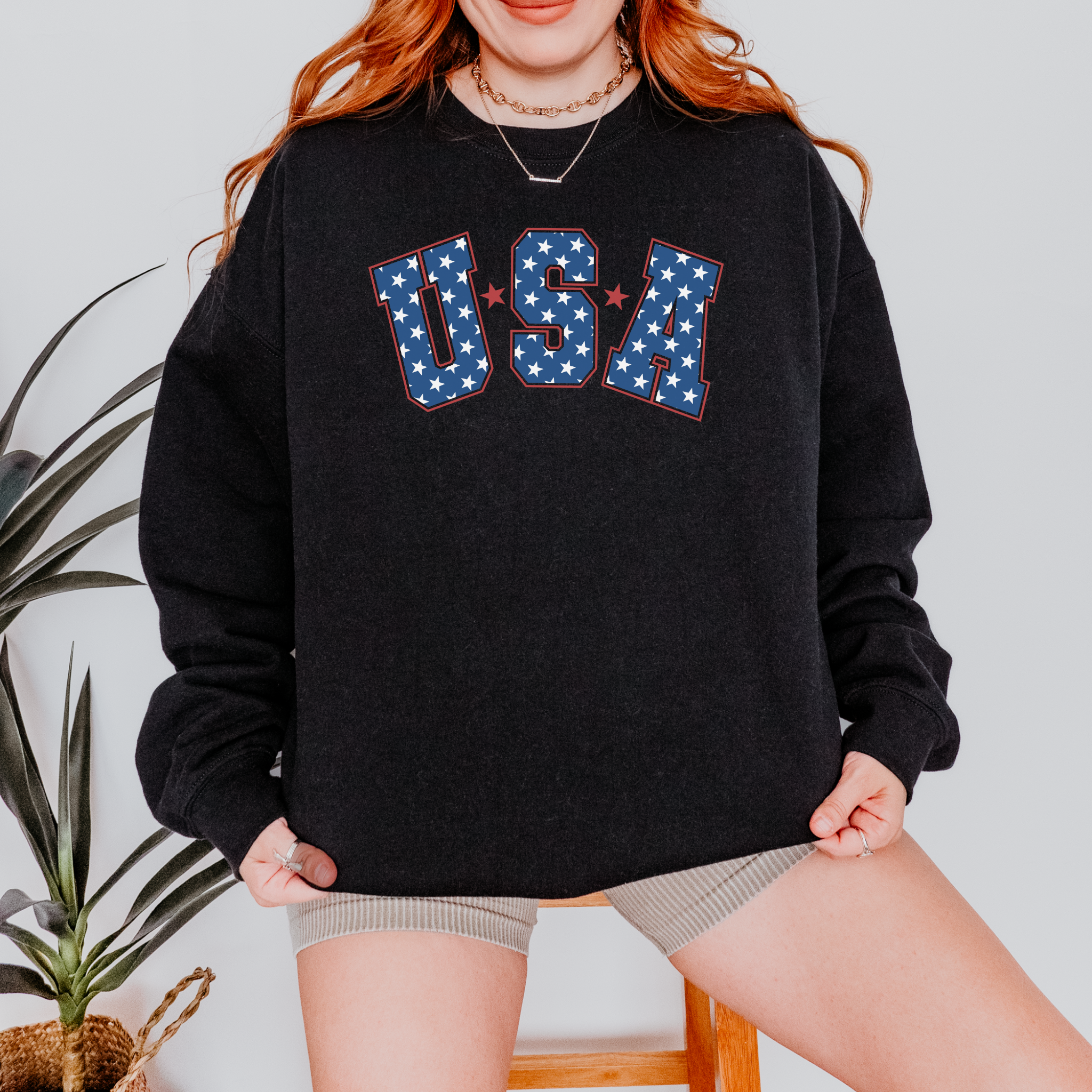 USA Stars Sweater